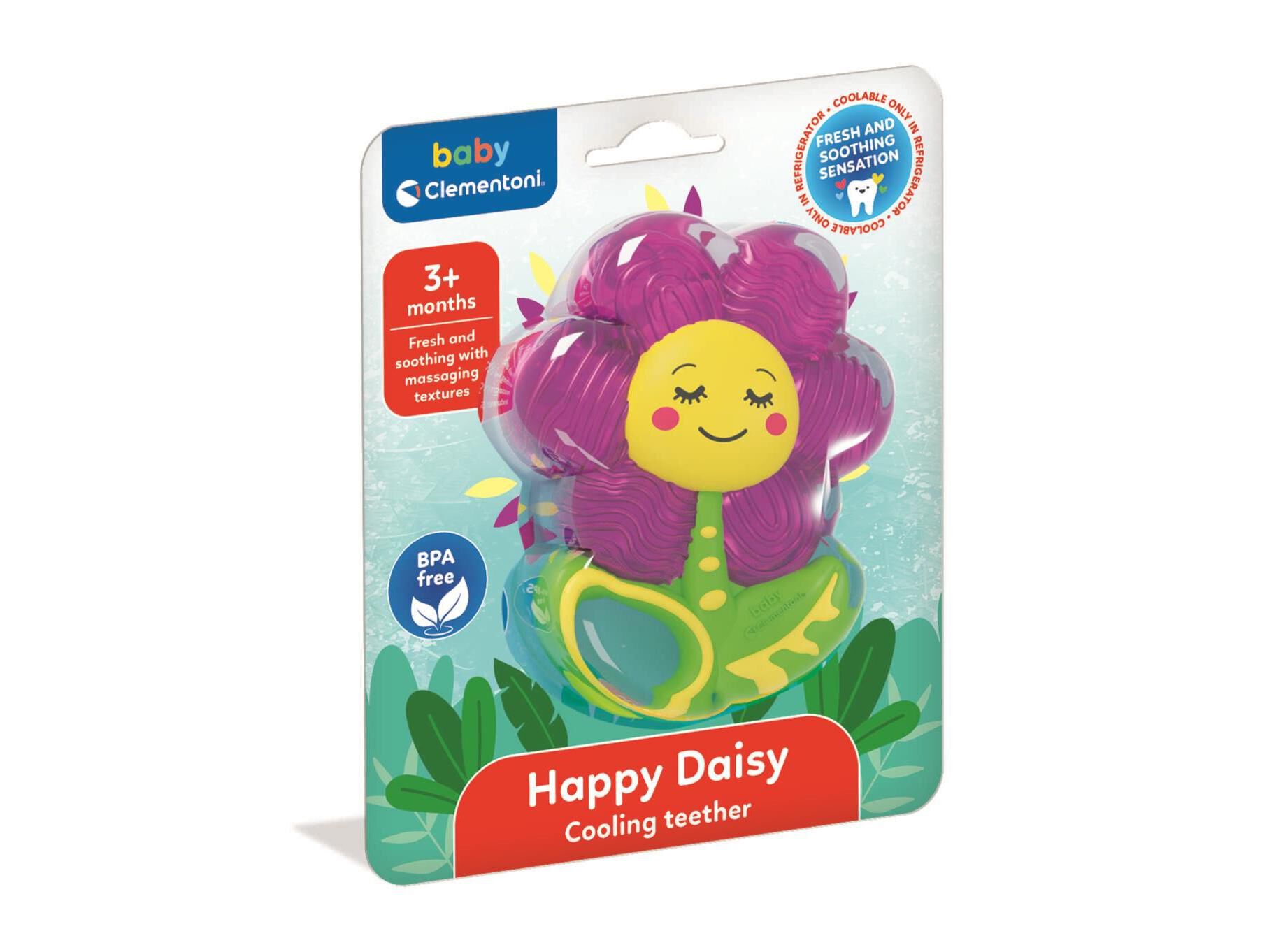 MORDEDOR BABY CLEMENTONI REFRESCANTE FLOR image number 1