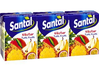 N&Eacute;CTAR SANTAL TUTTI FRUTTI 3X0.20L image number 0