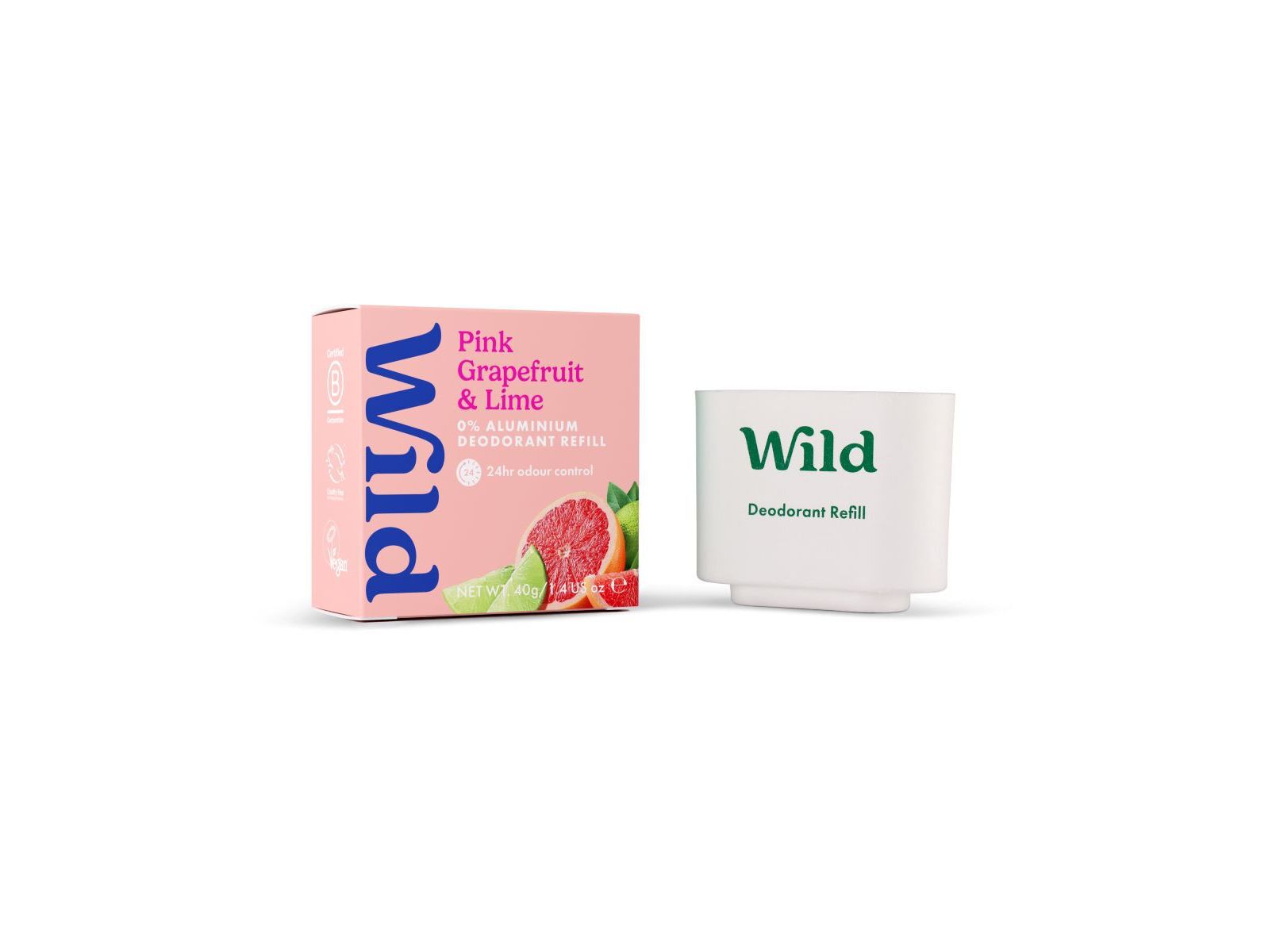 DESODORIZANTE WILD TORANJA LIMA RECARGA 40G image number 0