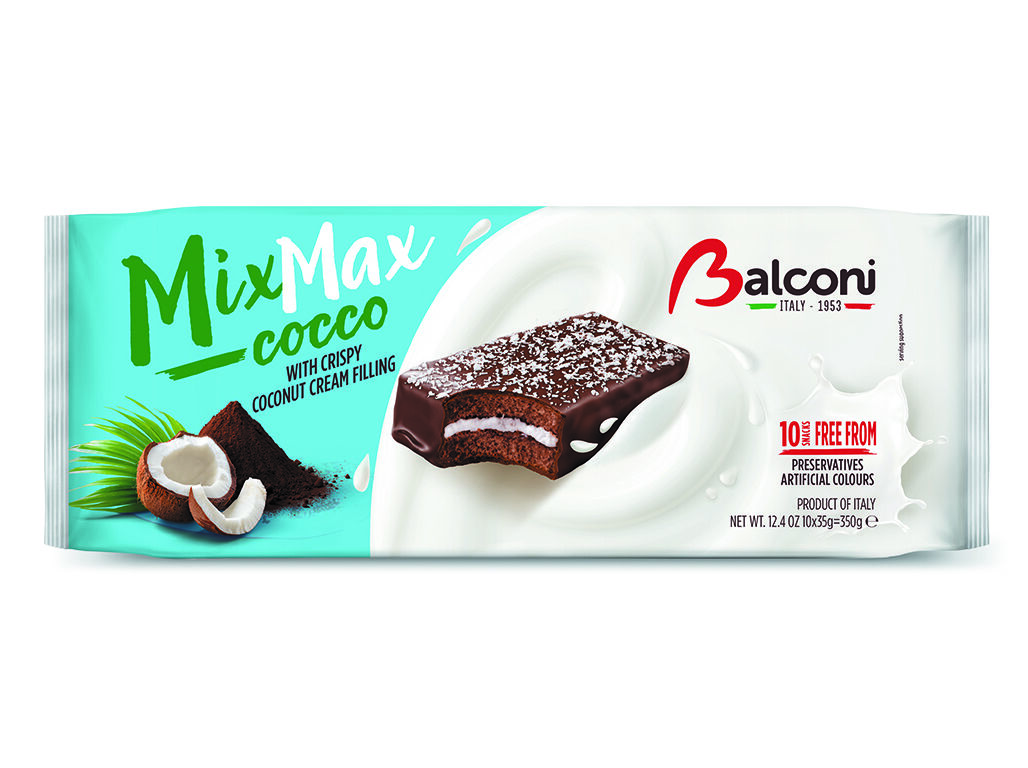 SNACKS BALCONI MIX MAX COCO 350G