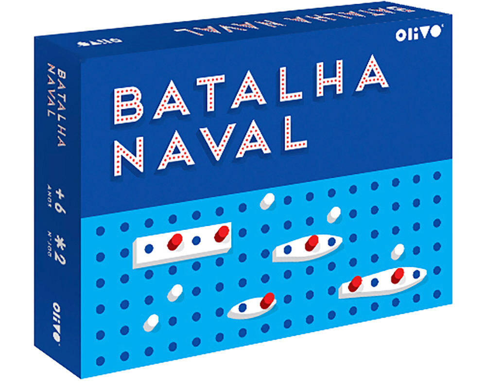 JOGO BATALHA NAVAL EM PL&Aacute;STICO image number 0