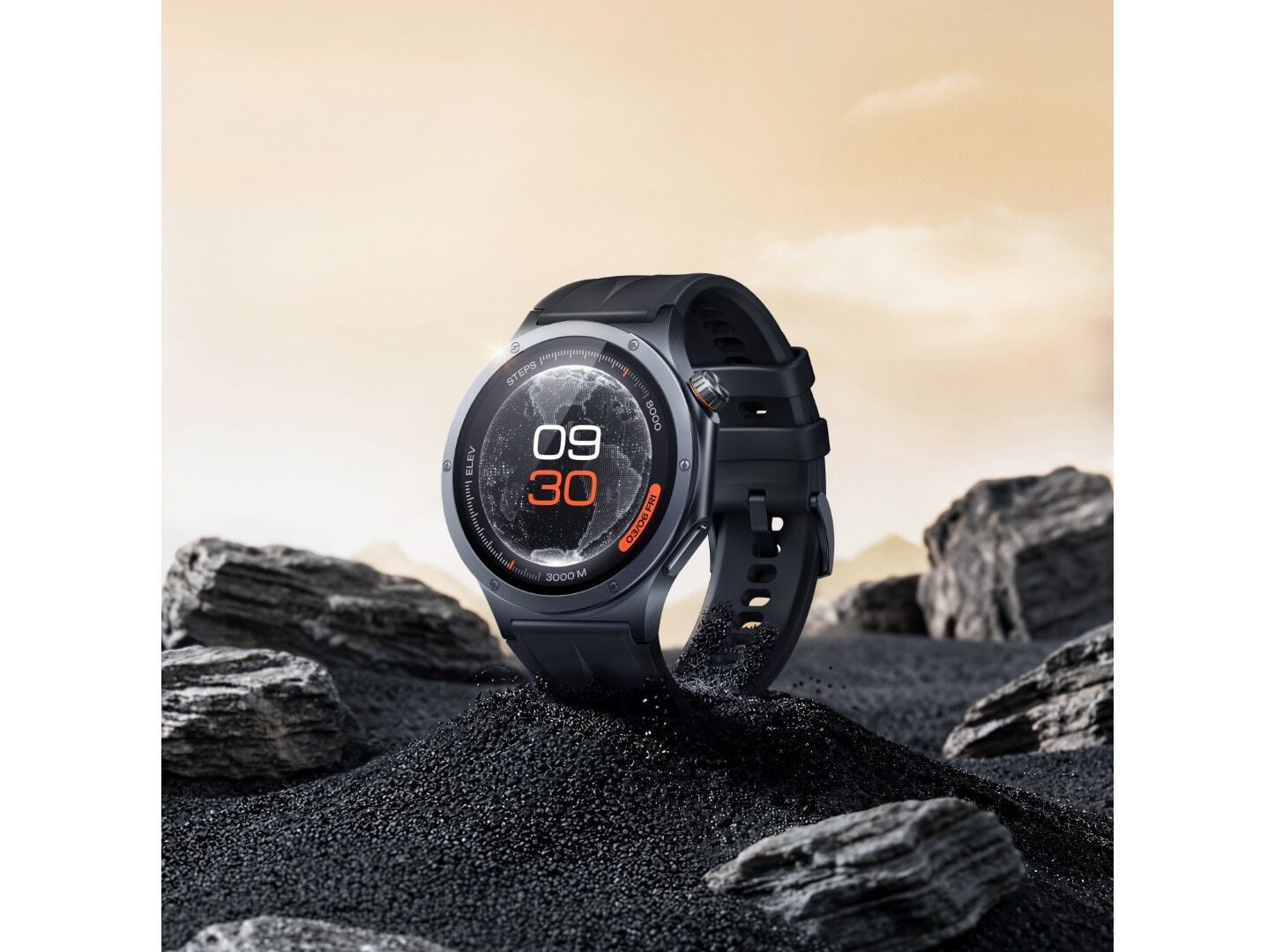 SMARTWATCH OPPO WATCH X3 TIT&Acirc;NIO PRETO image number 5