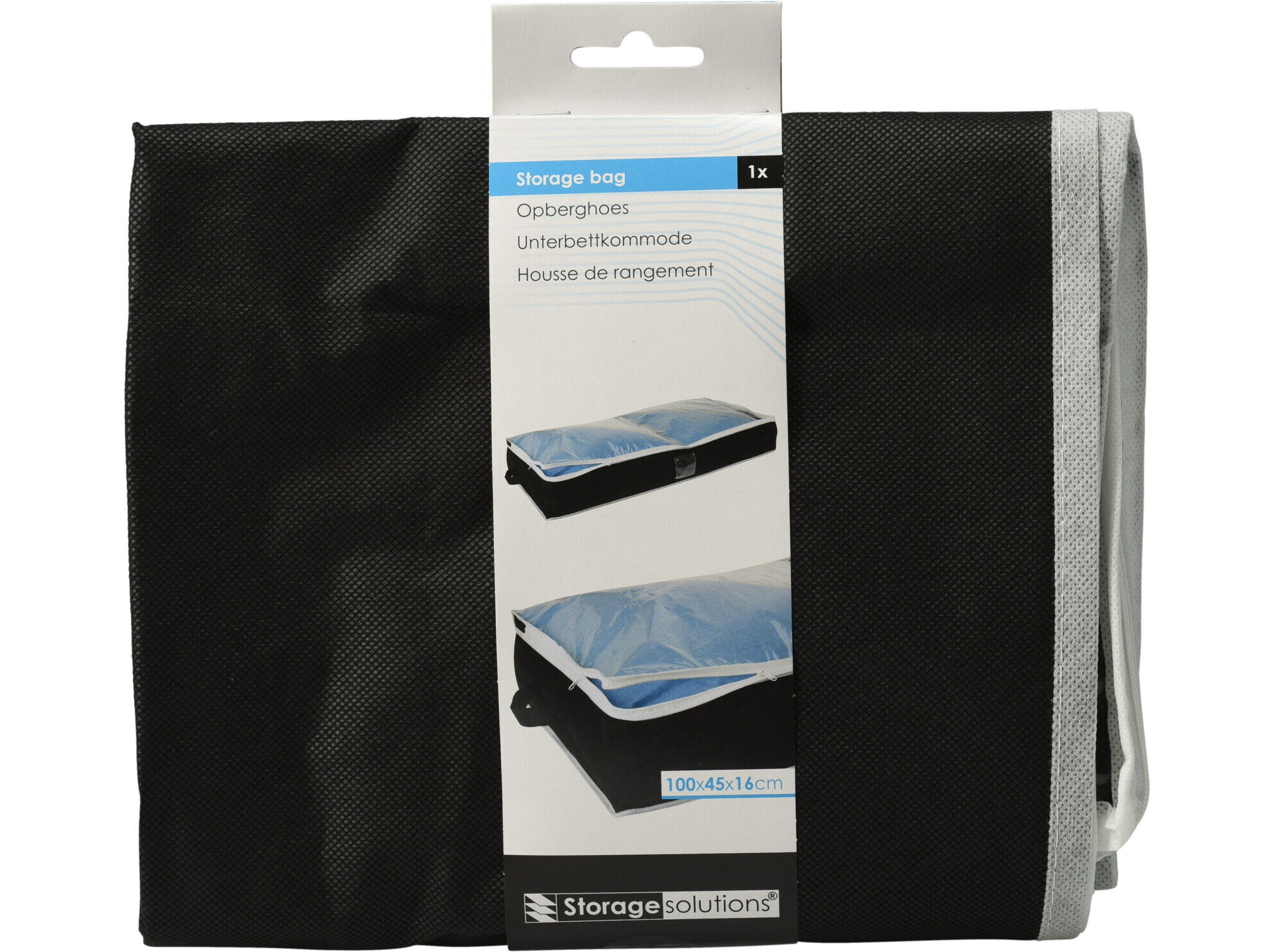 SACO ARRUMA&Ccedil;&Atilde;O PRETO 100CM image number 1