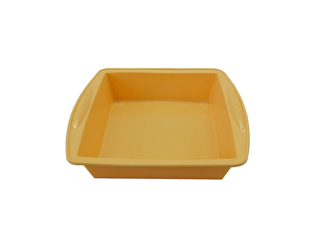 FORMA SILICONE ACTUEL LARANJA 21X21X5.5CM