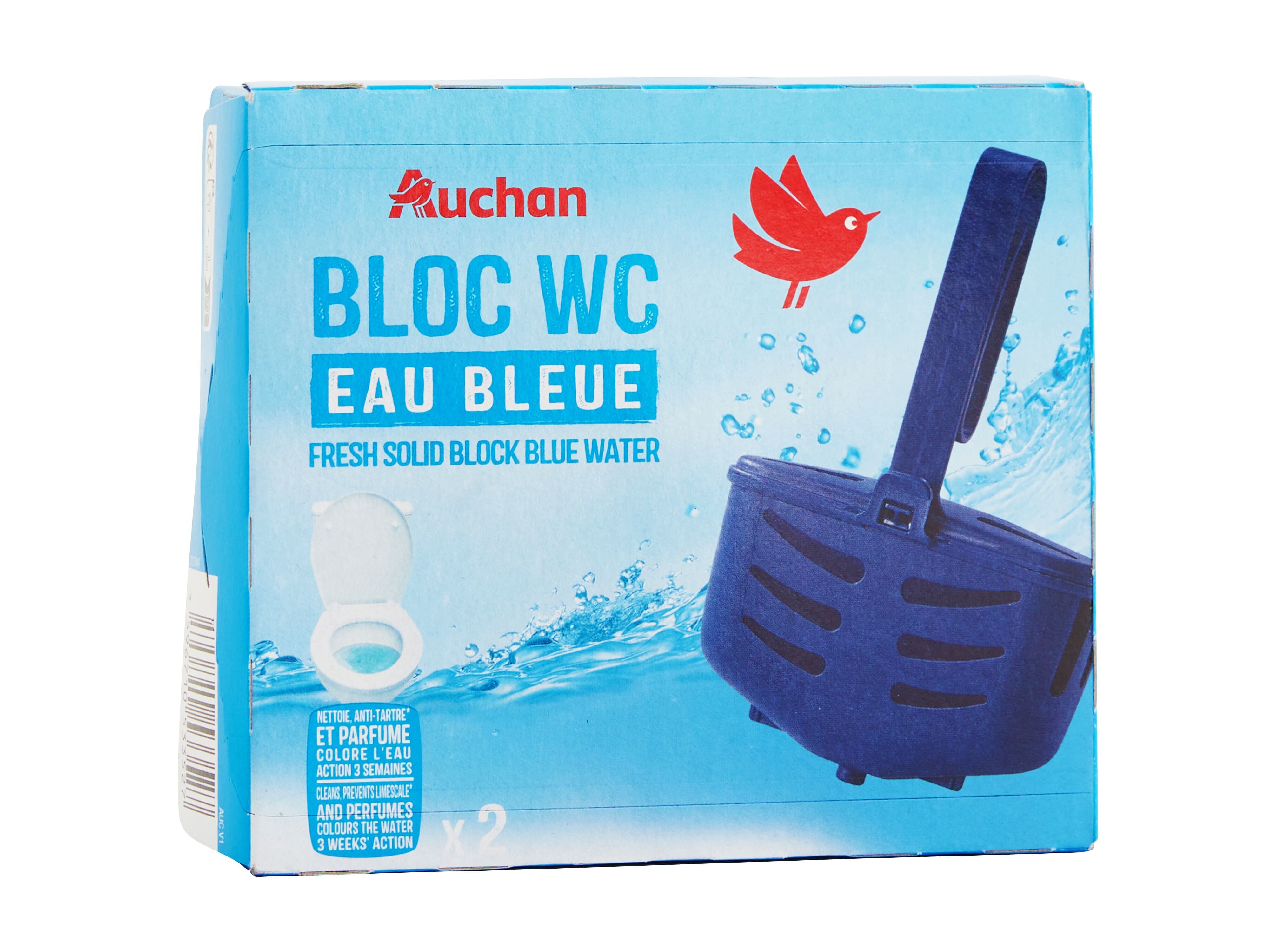 BLOCO WC AUCHAN &Aacute;GUA AZUL 2UN image number 1