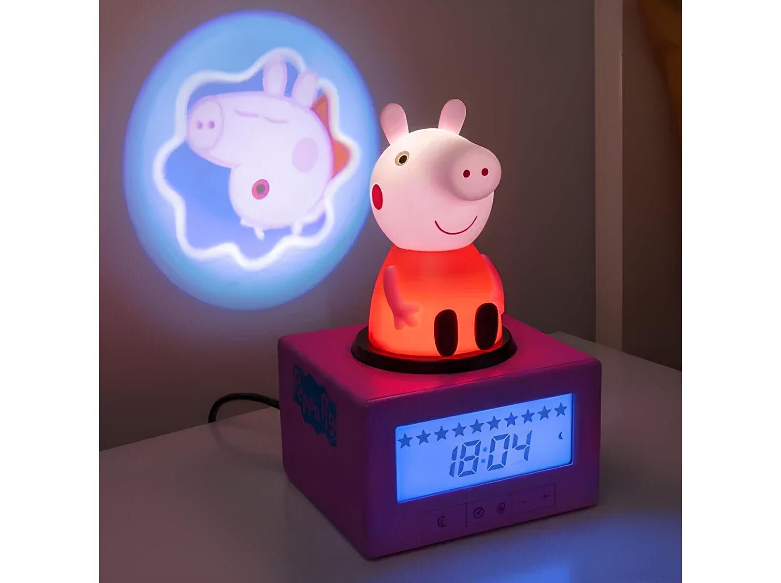 REL&Oacute;GIO DESPERTADOR PEPPA PIG TREINA SONO 15.5CM image number 3