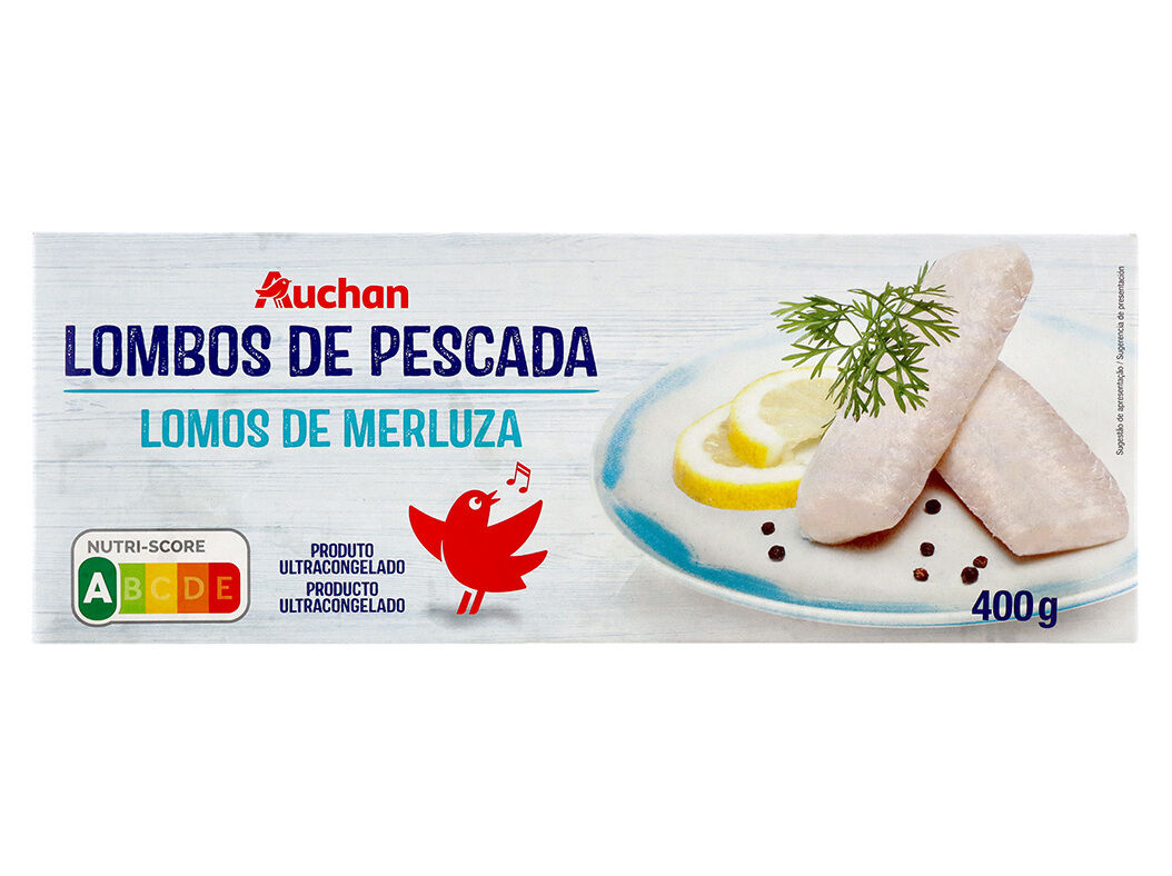 LOMBOS DE PESCADA AUCHAN 400G