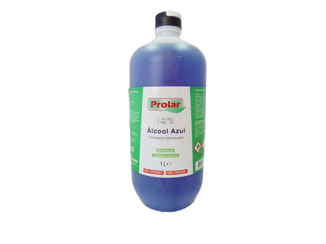 &Aacute;LCOOL AZUL PROLAR 1L