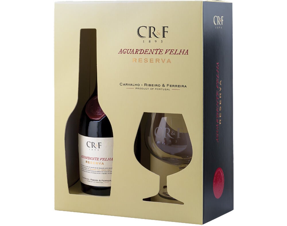 AGUARDENTE CR&F RESERVA COM C&Aacute;LICE 0.70L image number 0