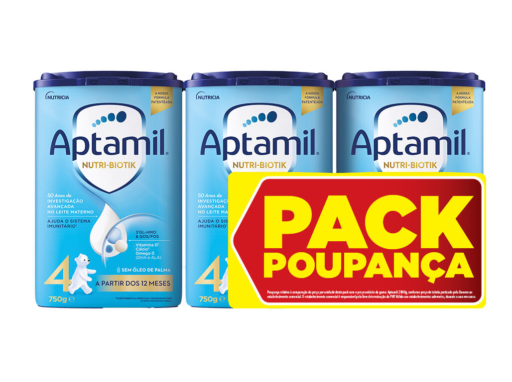 LEITE APTAMIL 4 LEVE 3 PAGUE 2 3X750G