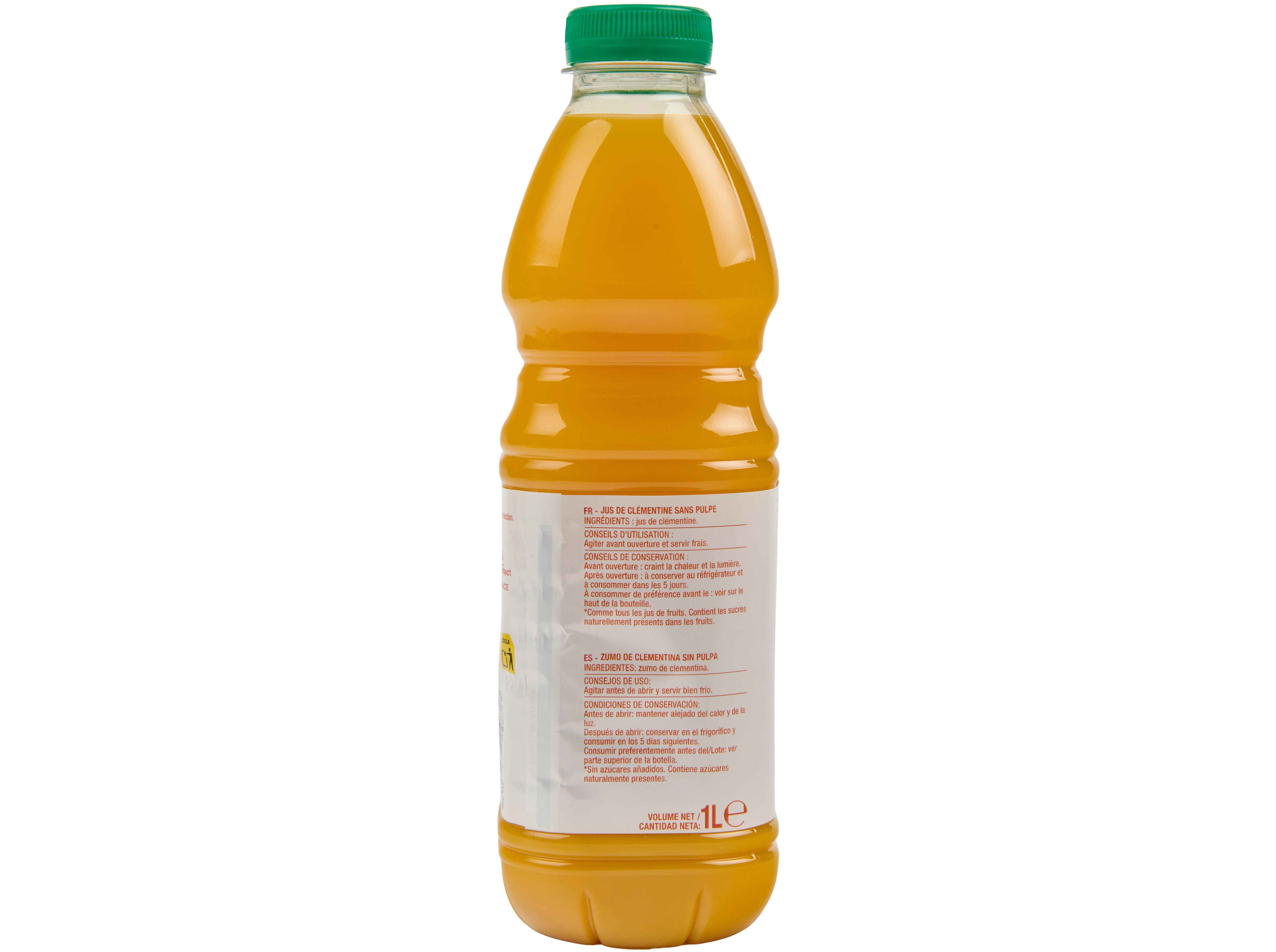 SUMO AUCHAN 100% CLEMENTINA 1L image number 1