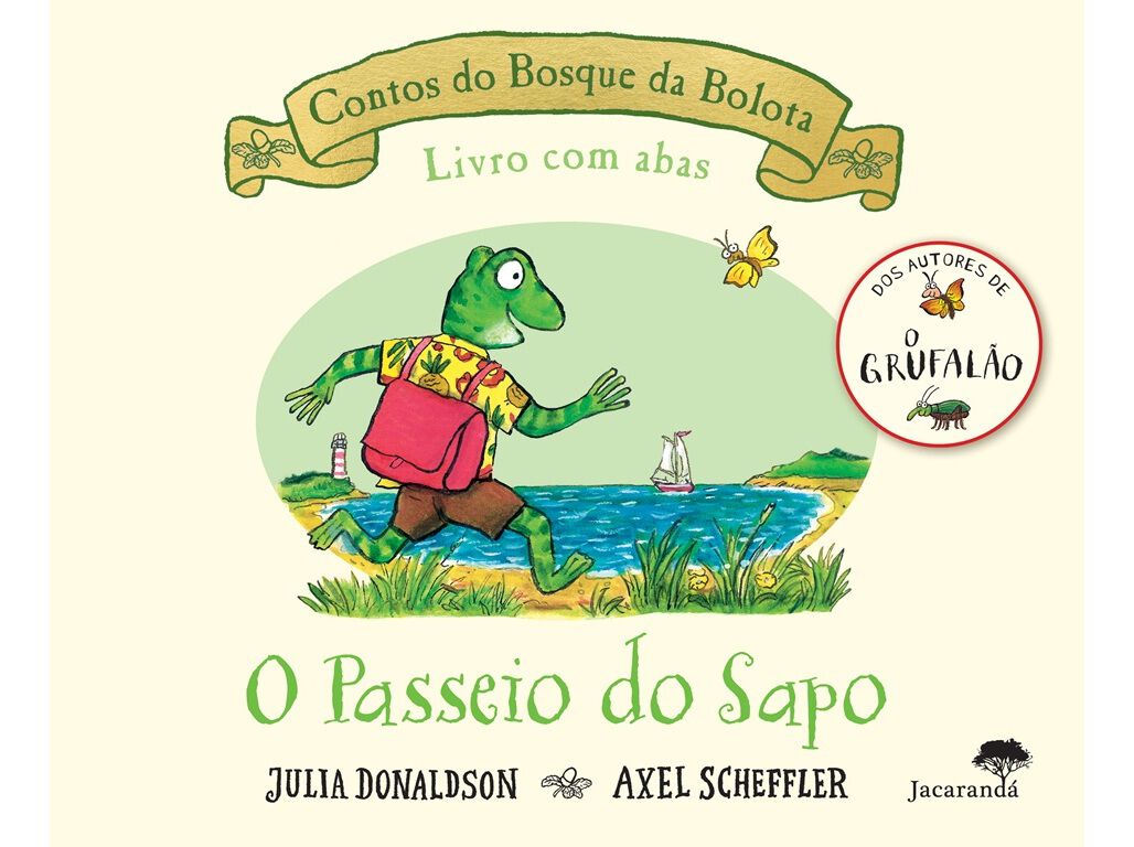 LIVRO O PASSEIO DO SAPO DE JULIA DONALDSON AXEL SCHEF image number 1
