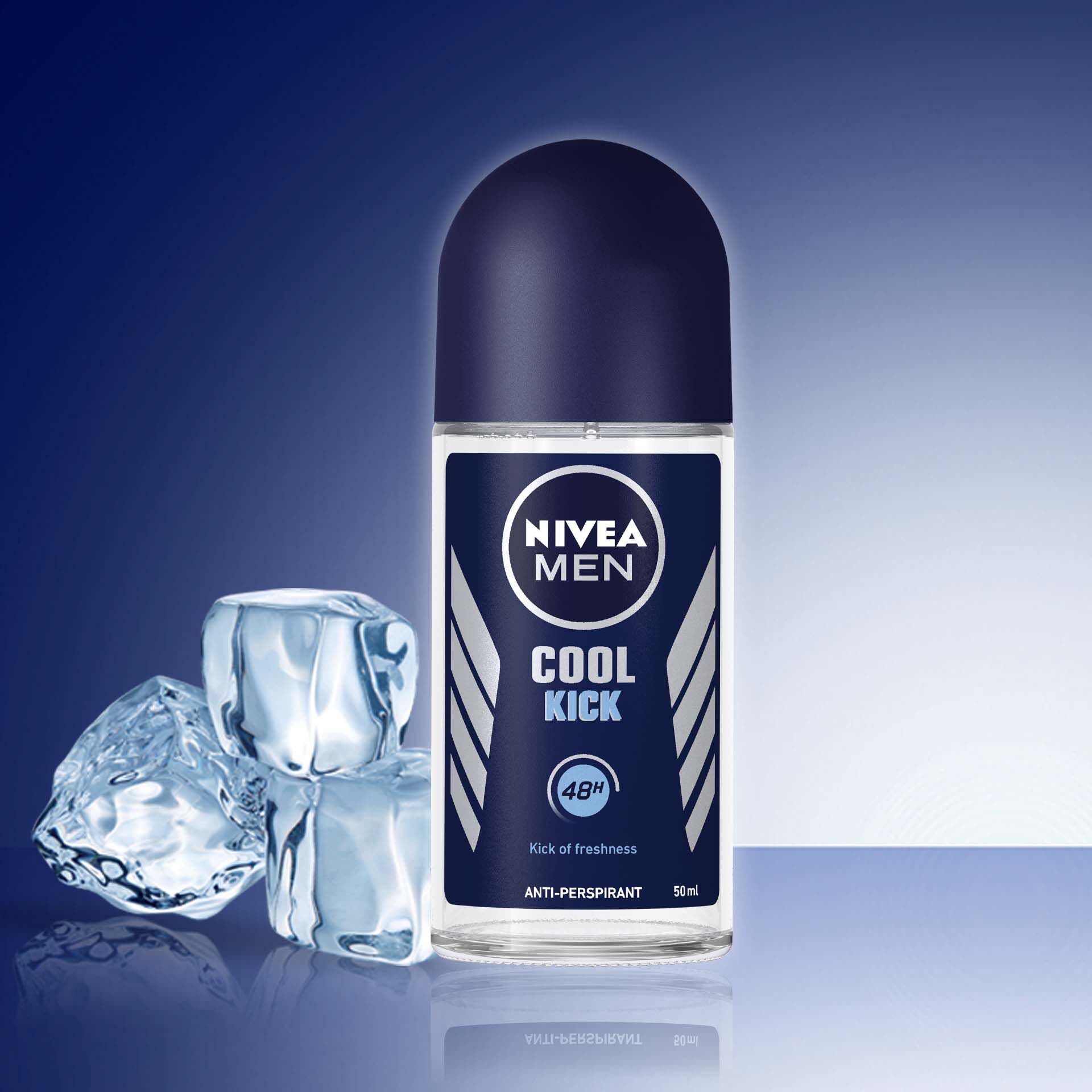 Desodorizante Roll-on Cool Kick NIVEA MEN 50 ml image number 2