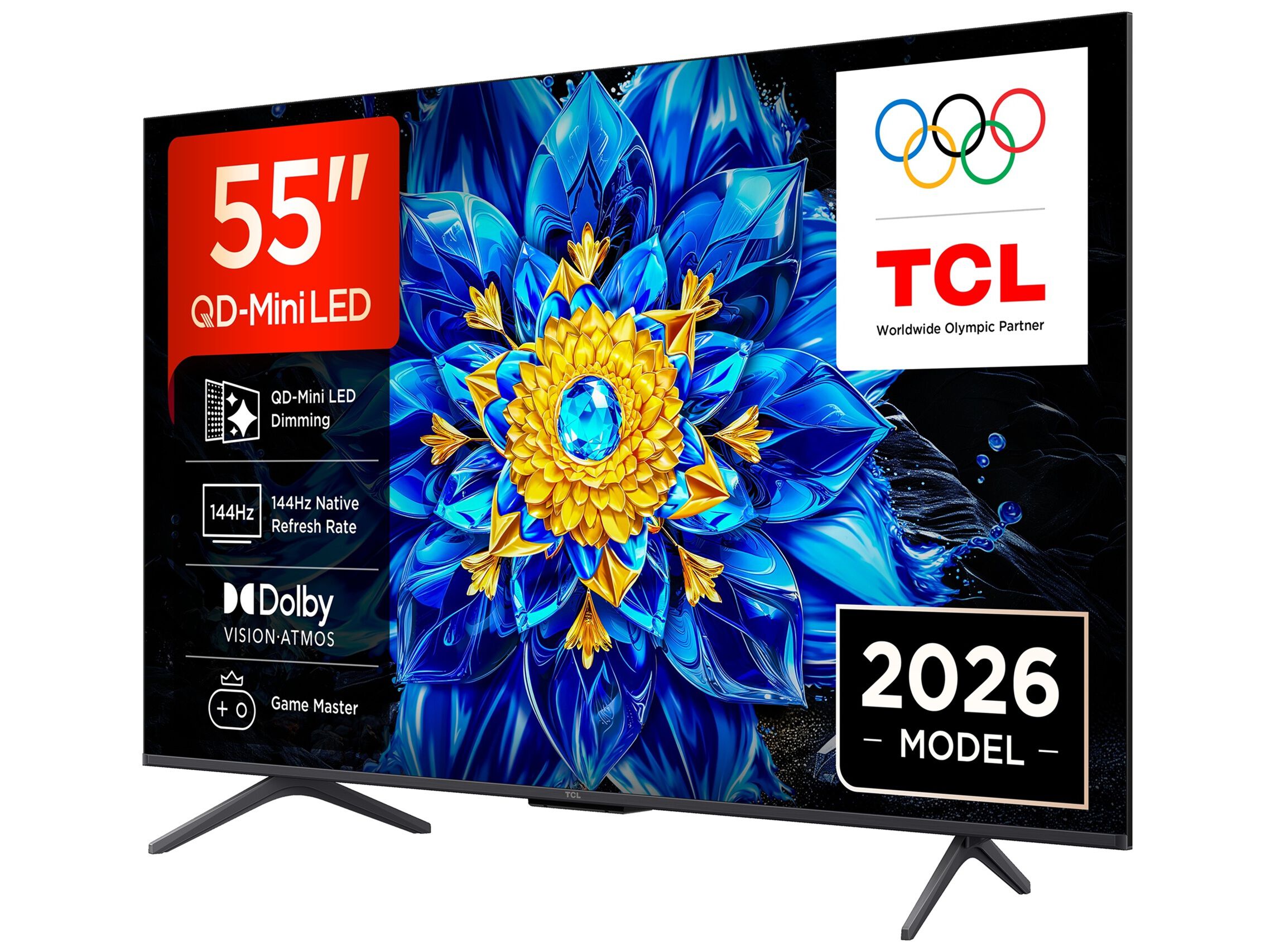 TV QD-MINI LED TCL 55P8L (55" 4K 144HZ GOOGLE TV 140CM) image number 2