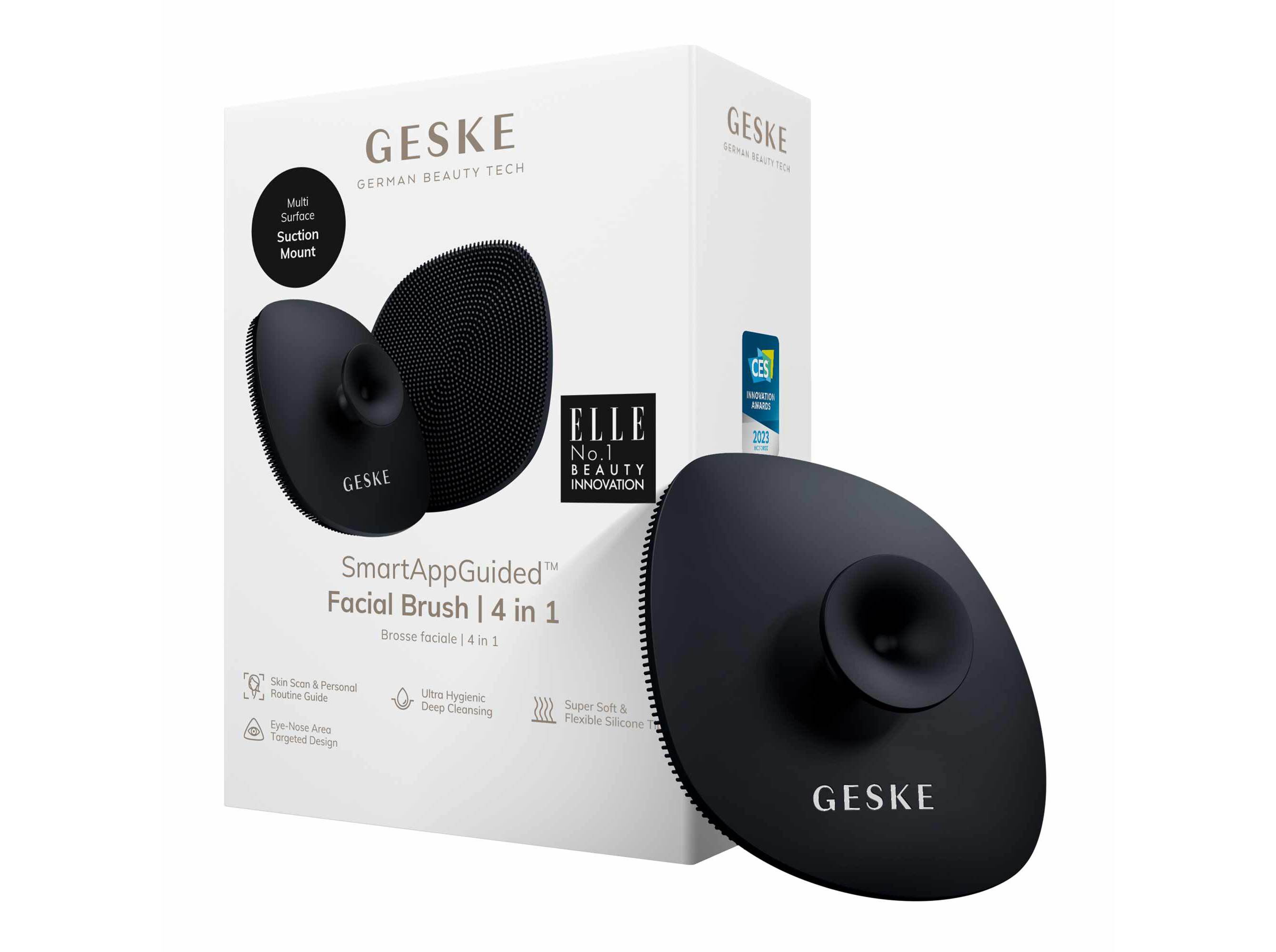 ESCOVA FACIAL GESKE 4EM1 PRETA