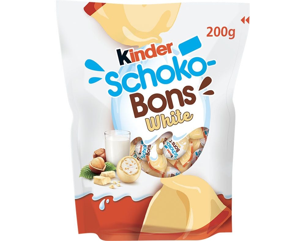 DRAGEIA KINDER SCHOKOBONS WHITE 200G image number 0