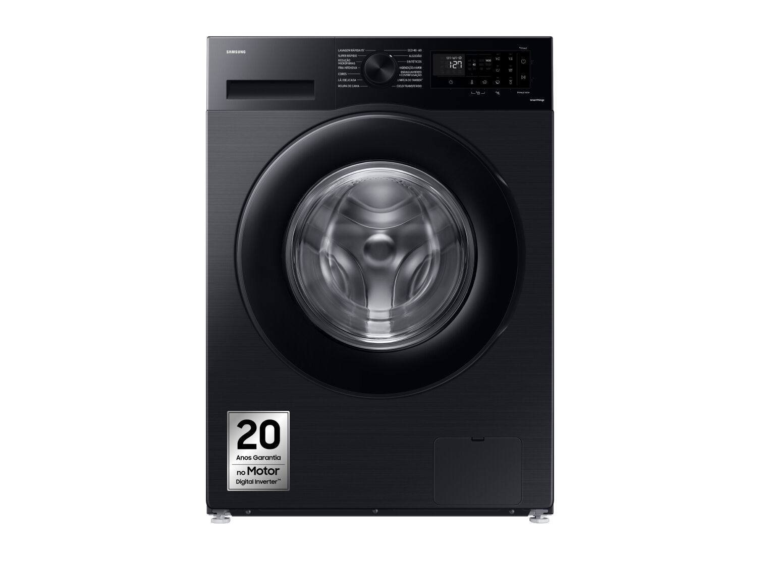 MAQUINA DE LAVAR ROUPA SAMSUNG WW11DG5B25ABEP PRETO A 11KG 1400RPM