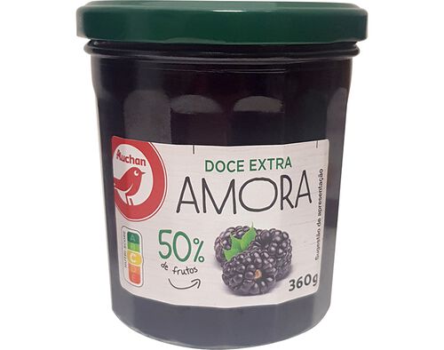 DOCE AUCHAN EXTRA 50% FRUTOS AMORA 360G image number 0