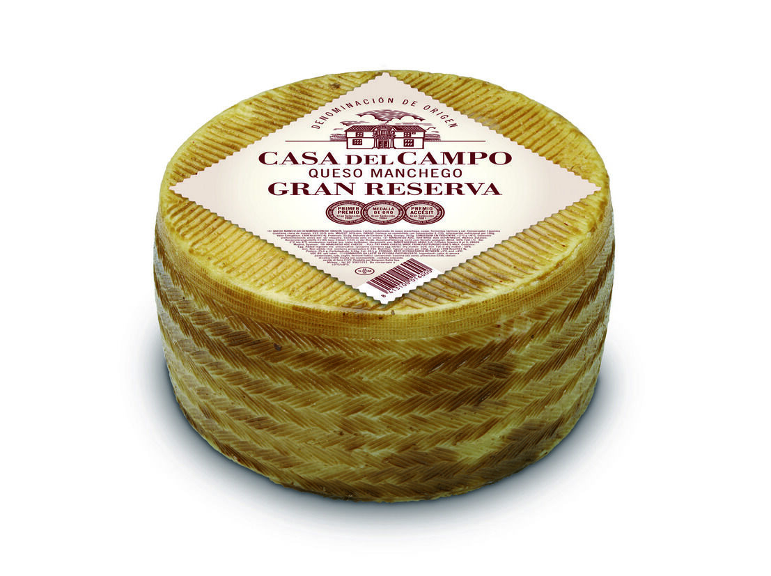 QUEIJO MANCHEGO DOP GRAN RESERVA CASA DEL CAMPO KG image number 1