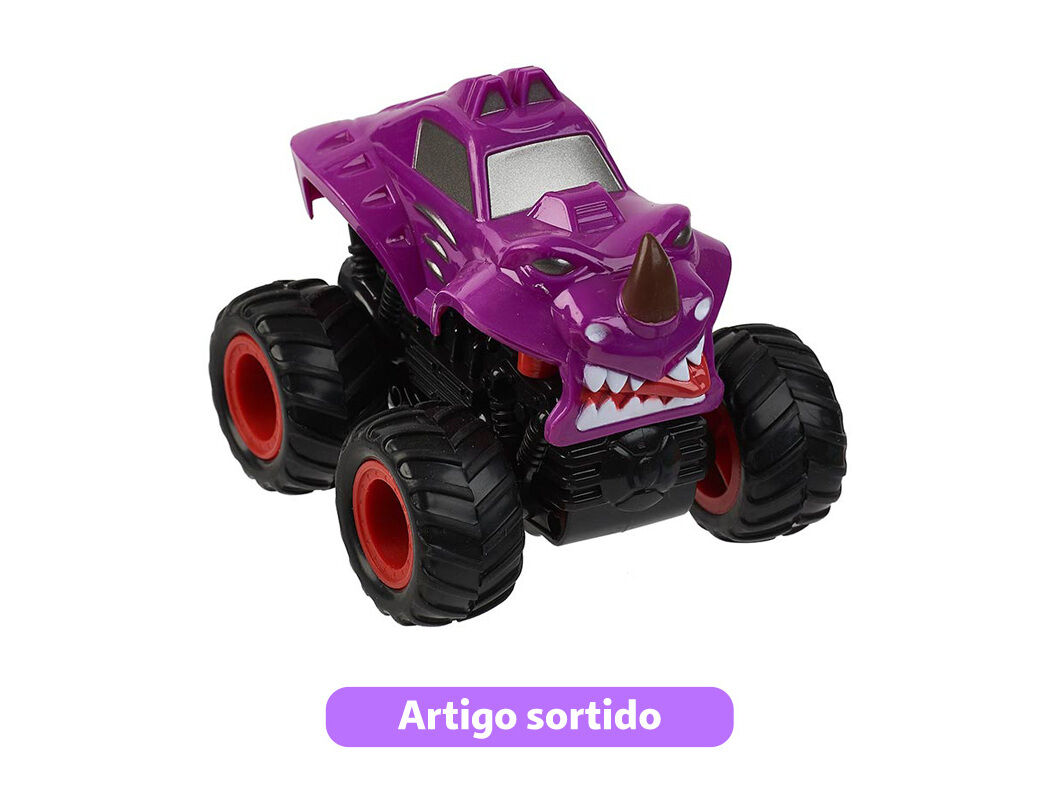 CARRO DE FRIC&Ccedil;&Atilde;O MONSTER ONE TWO FUN MODELOS SORTIDOS image number 8