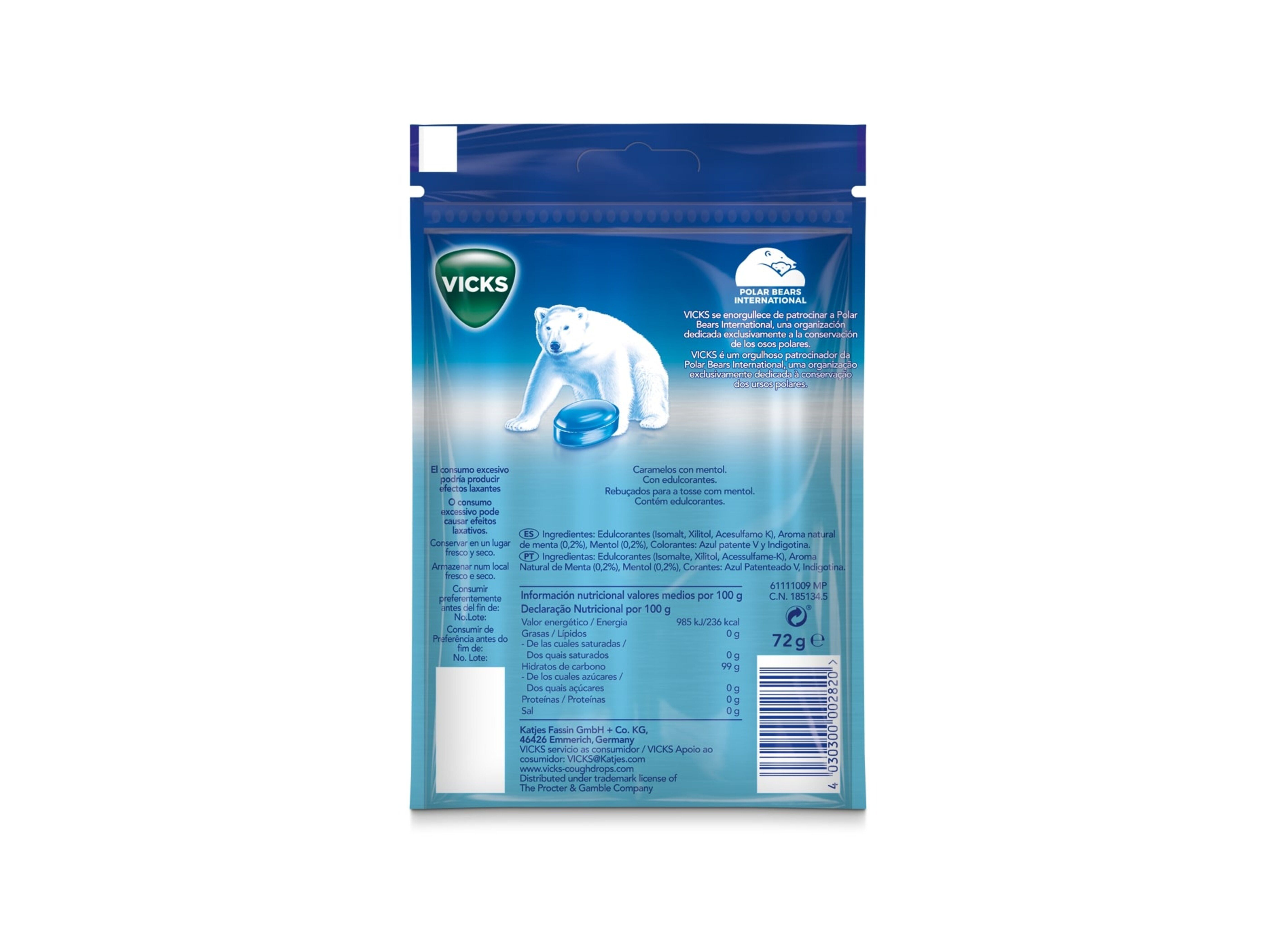 REBU&Ccedil;ADOS VICKS VAPOMENTOL 72 G image number 1