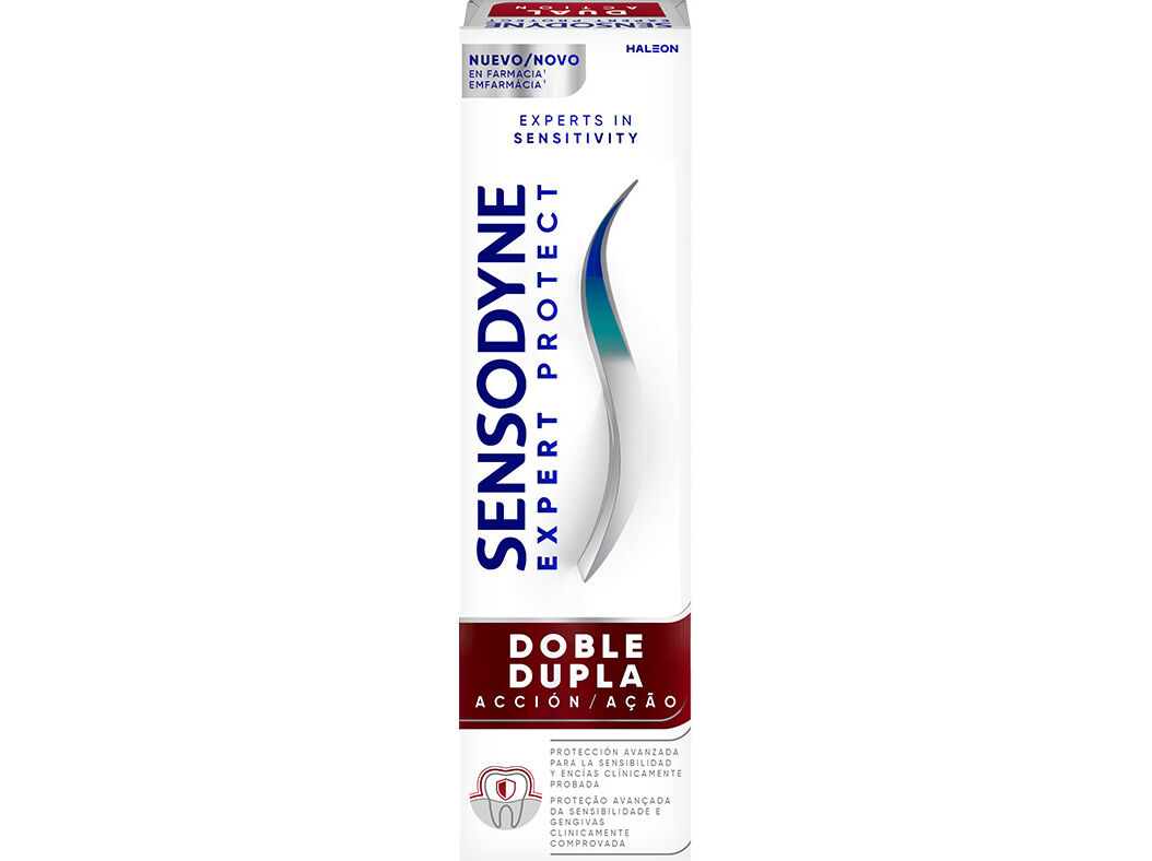 PASTA DENTES SENSODYNE EXPERT PROTECT DUPLA A&Ccedil;&Atilde;O 75ML image number 0