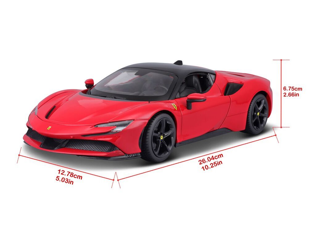VEICULO FERRARI BURAGO 1:18 MODELOS SORTIDOS image number 1
