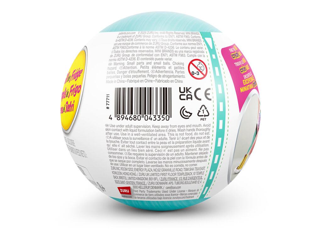 BOLA FILL THE FRIDGE MINI BRANDS MODELOS SORTIDOS image number 2