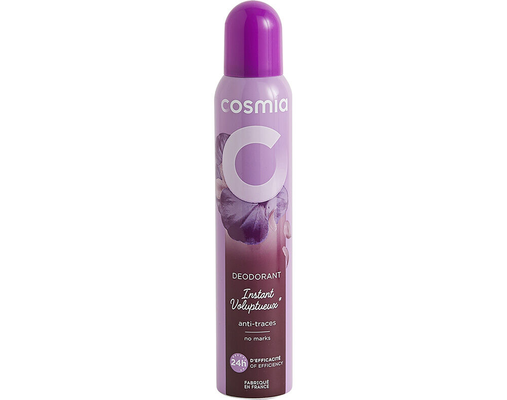 DESODORIZANTE SPRAY COSMIA PERFURMADO SEM MANCHAS 200ML image number 0
