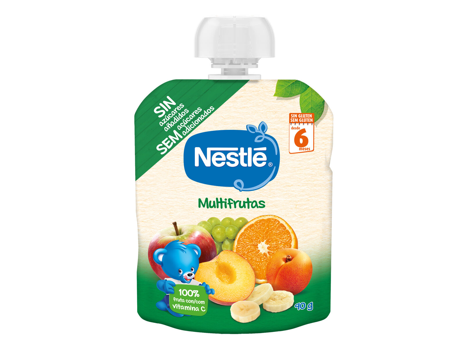 PACOTINHO FRUTA NESTL&Eacute; MULTIFRUTAS 90G