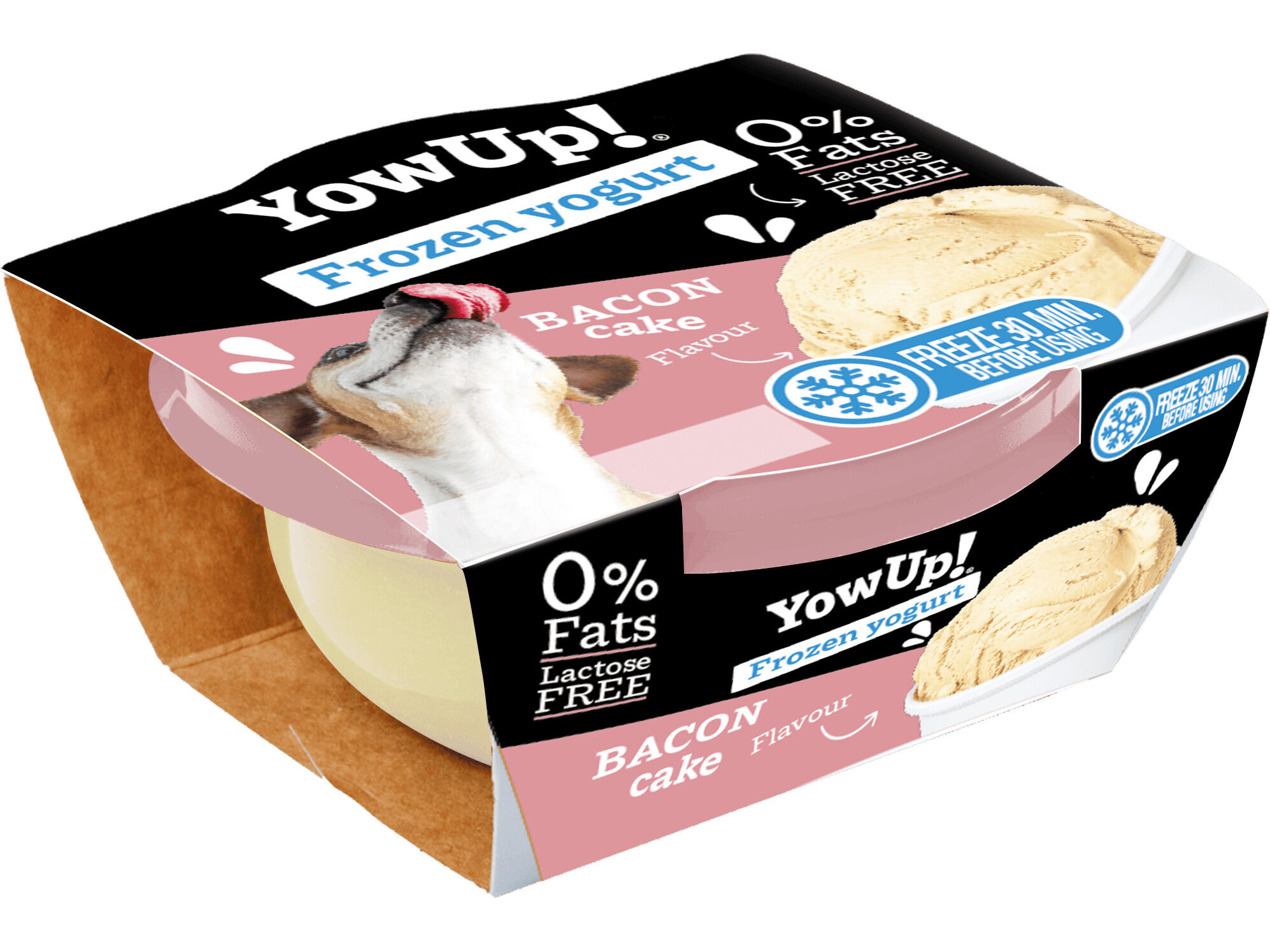 IOGURTE GELADO PARA C&Atilde;O YOWUP BACON CAKE 110G image number 1