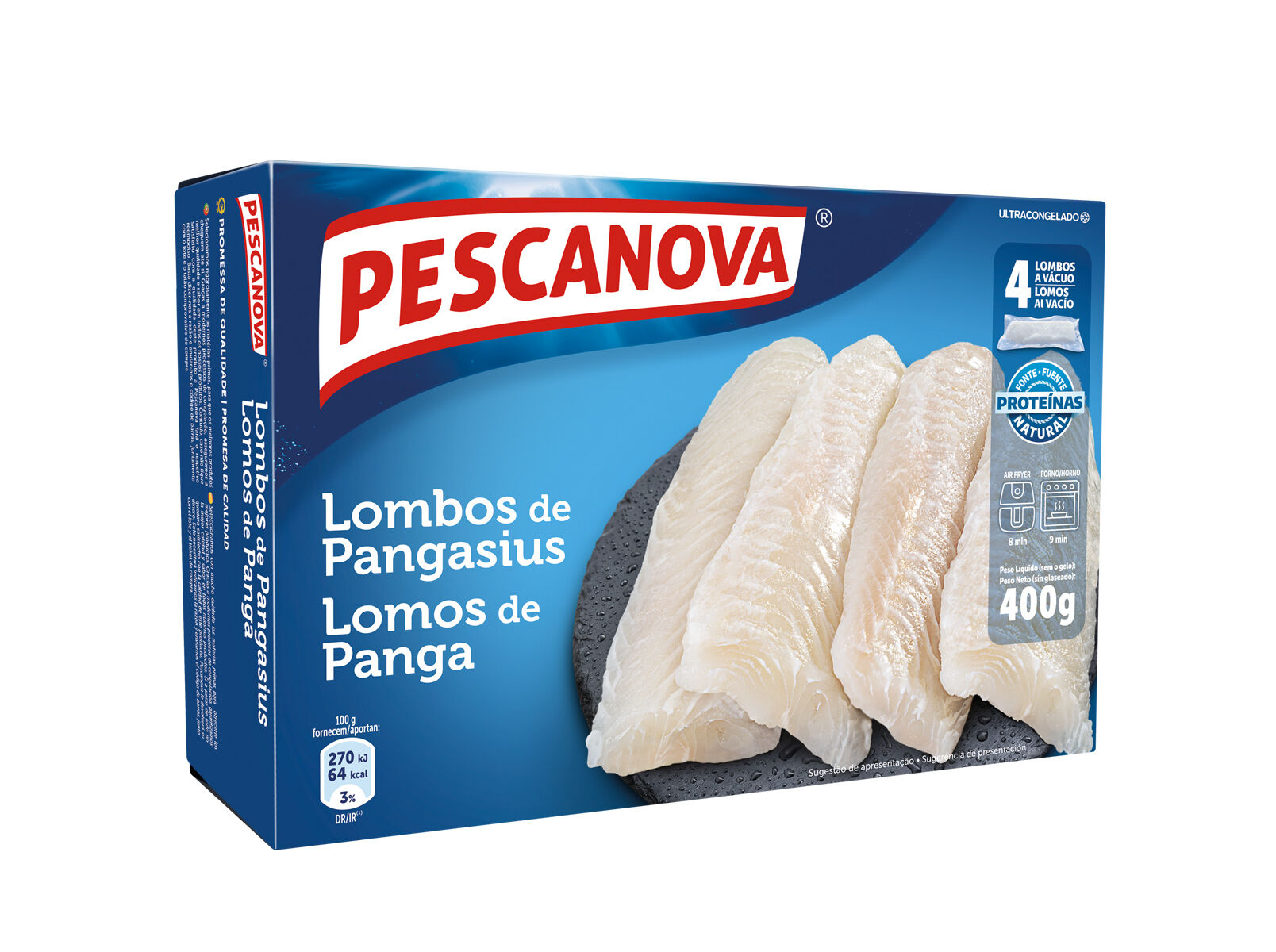 LOMBOS PANGASIUS PESCANOVA 400G