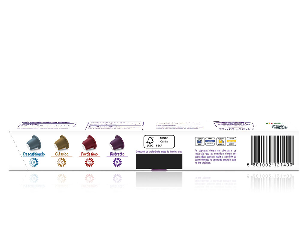 C&Aacute;PSULAS CAF&Eacute; POLEGAR NSP RISTRETTO 10 UN image number 2