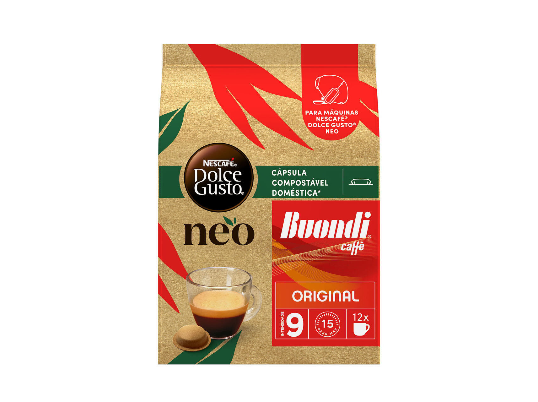 CAPSULAS CAFE SIST NEO BUONDI 12 UN image number 0