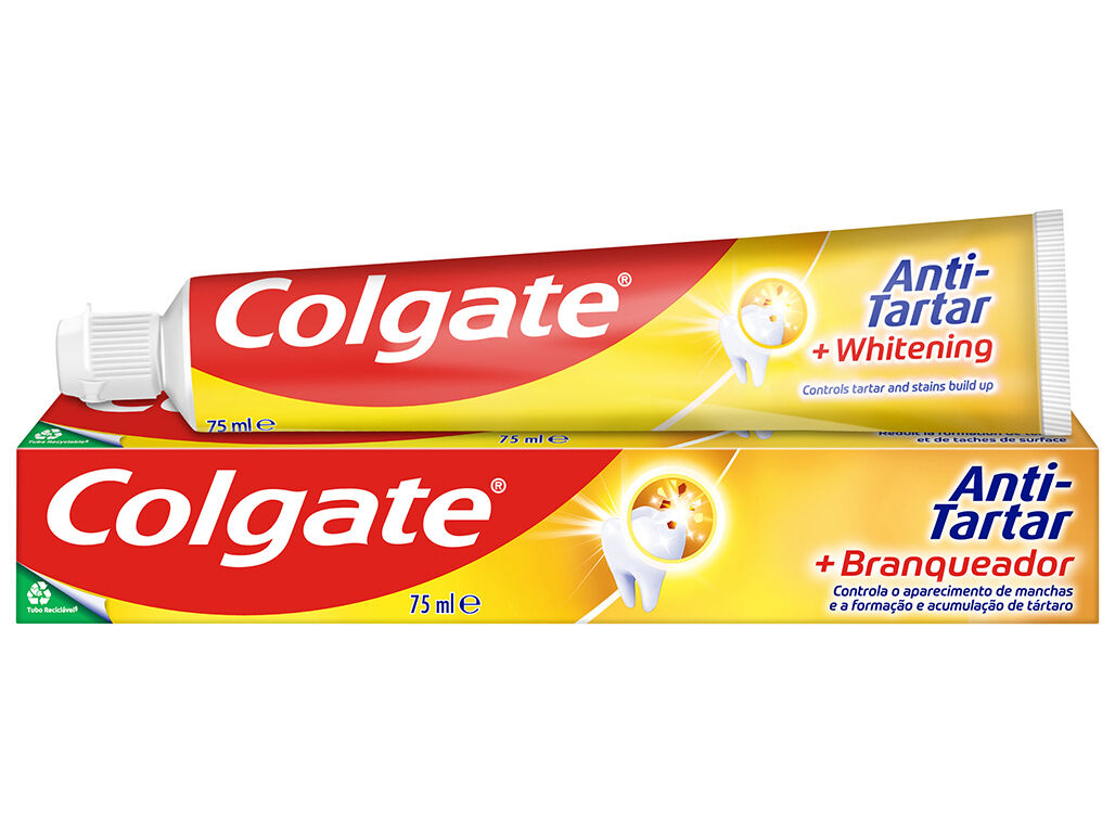PASTA DE DENTES ANTI-T&Aacute;RTARO BRANQUEADORA COLGATE 75ML image number 0