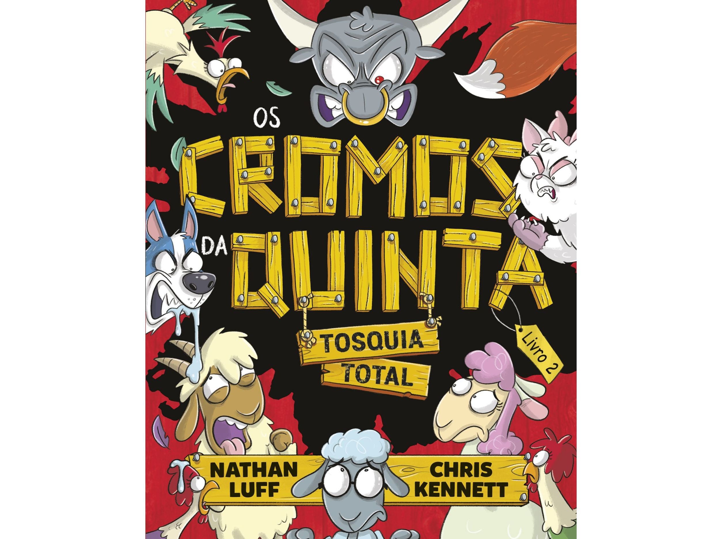 LIVRO OS CROMOS DA QUINTA 2 TOSQUIA TOTAL DE NATHAN LUFF image number 0