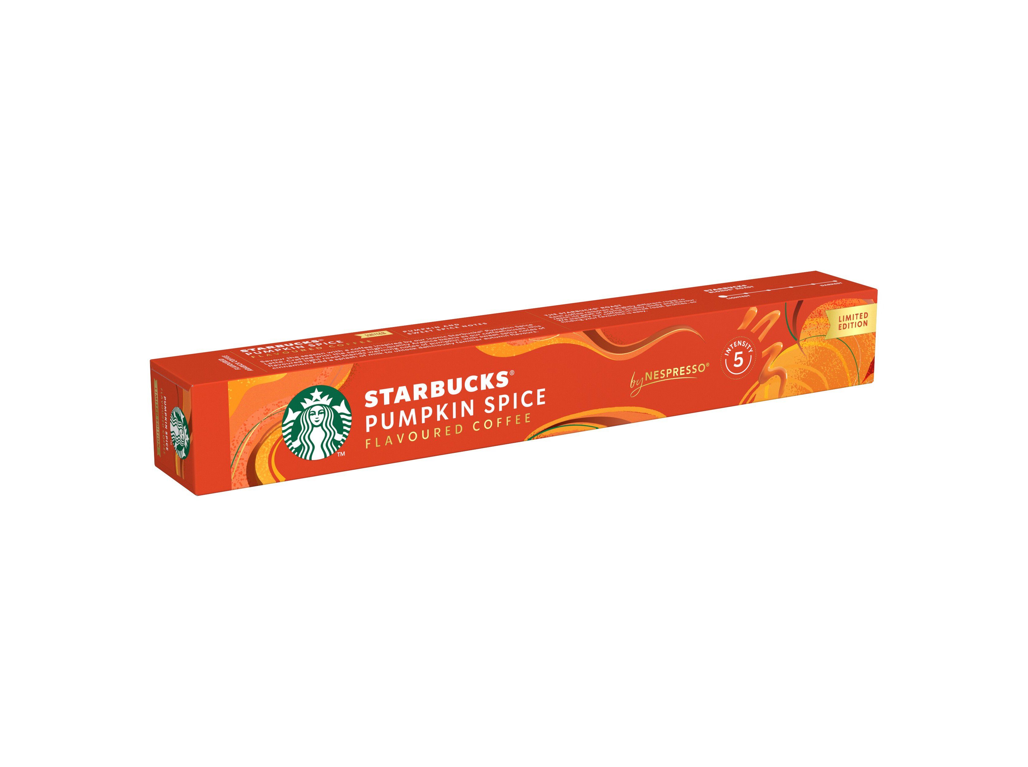 C&Aacute;PSULAS SIST NESP STARBUCKS PUMPKIN SPICE 10 CAPS image number 1