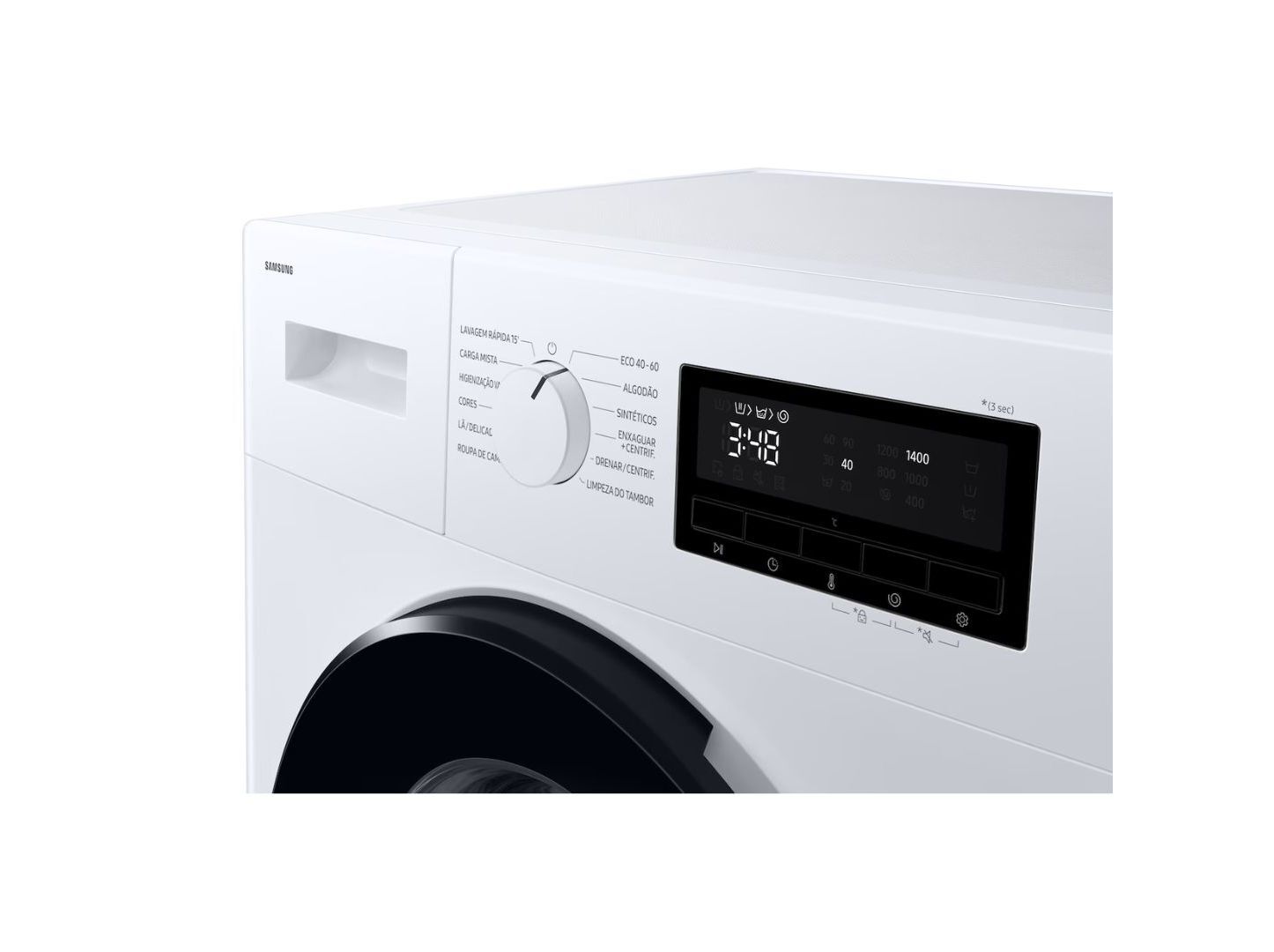 M&Aacute;QUINA LAVAR ROUPA SAMSUNG WW80FG3M05AWEP - BRANCO A 8 KG image number 1