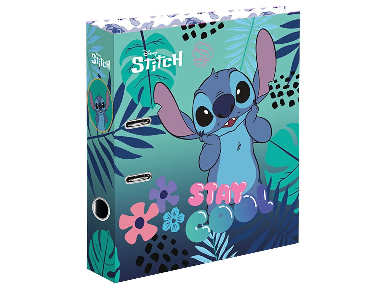 DOSSIER A4 CART&Atilde;O LOMBADA LARGA STITCH