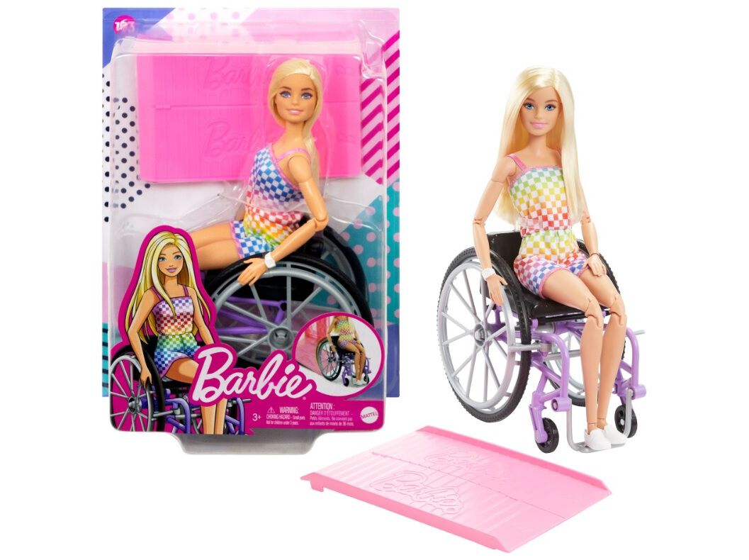 BONECA BARBIE EM CADEIRA DE RODAS image number 0