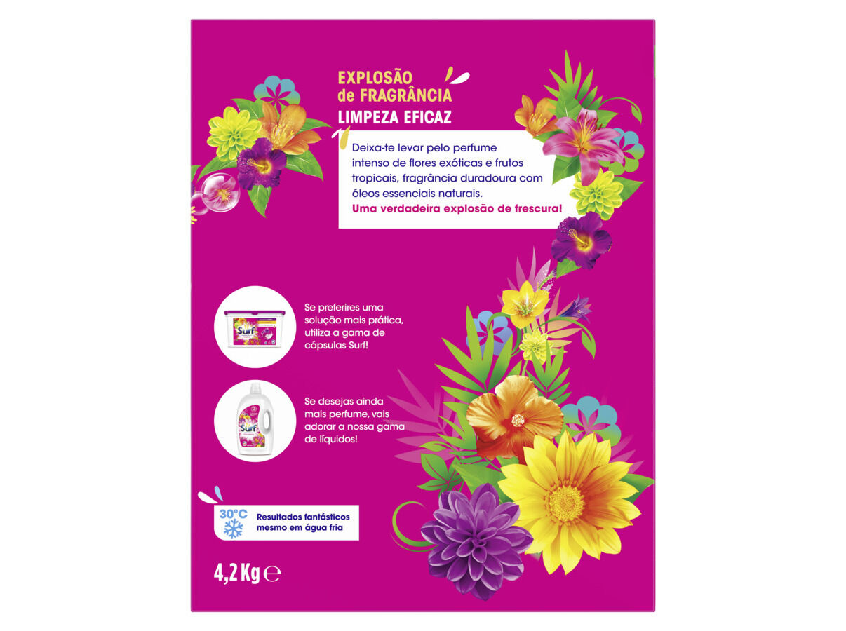 DET.ROUPA M&Aacute;Q. P&Oacute; SURF TROPICAL 84D image number 1