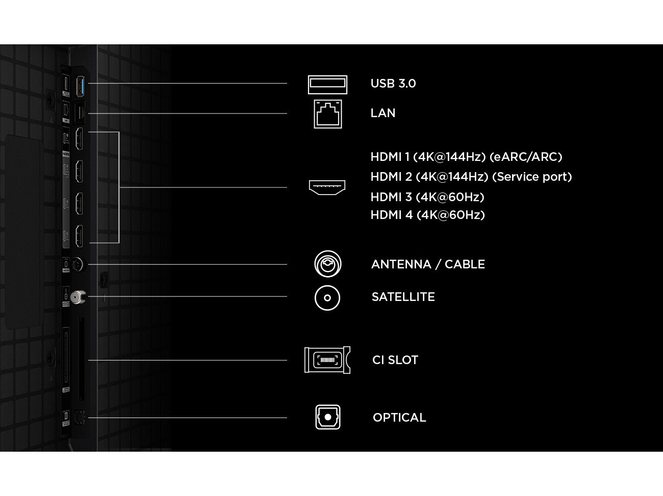 TV TCL 98P8L 98" MINILED 144HZ image number 5