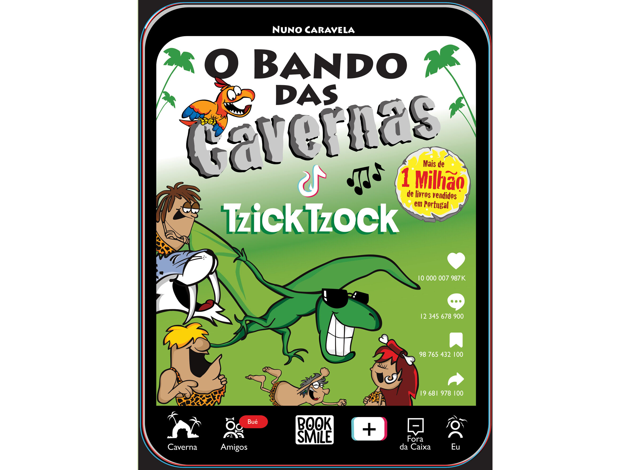 LIVRO O BANDO DAS CAVERNAS 44: TZICKTZOCK! DE NUNO CARAVELA image number 0