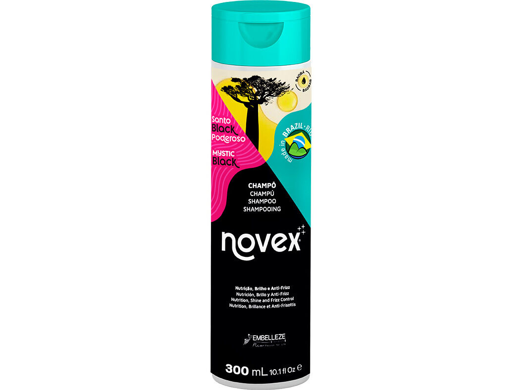 CHAMP&Ocirc; NOVEX SANTO BLACK PODEROSO 300ML