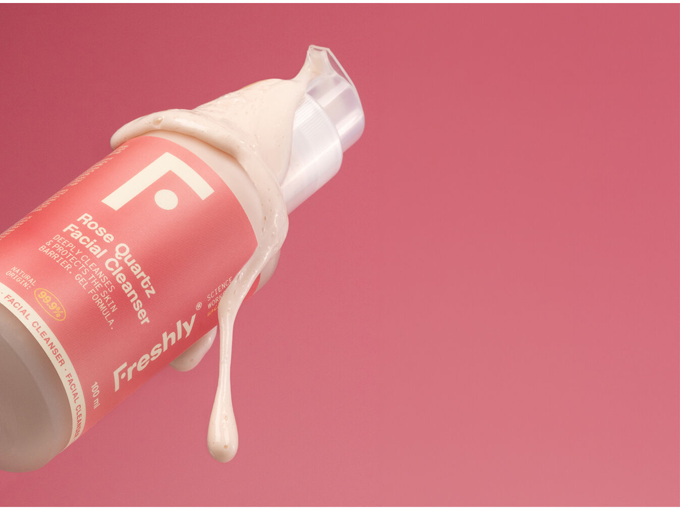 GEL DE LIMPEZA FRESHLY ROSE QUARTZ 100ML image number 3