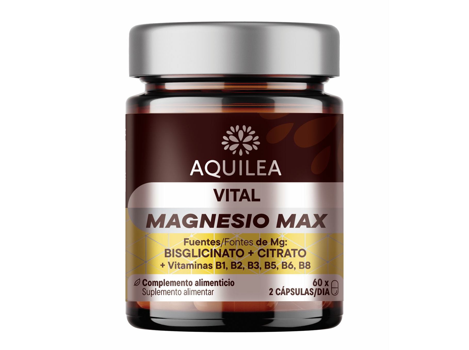 SUPLEMENTO AQUILEA VITAL MAGN&Eacute;SIO MAX 60 CAPS image number 0