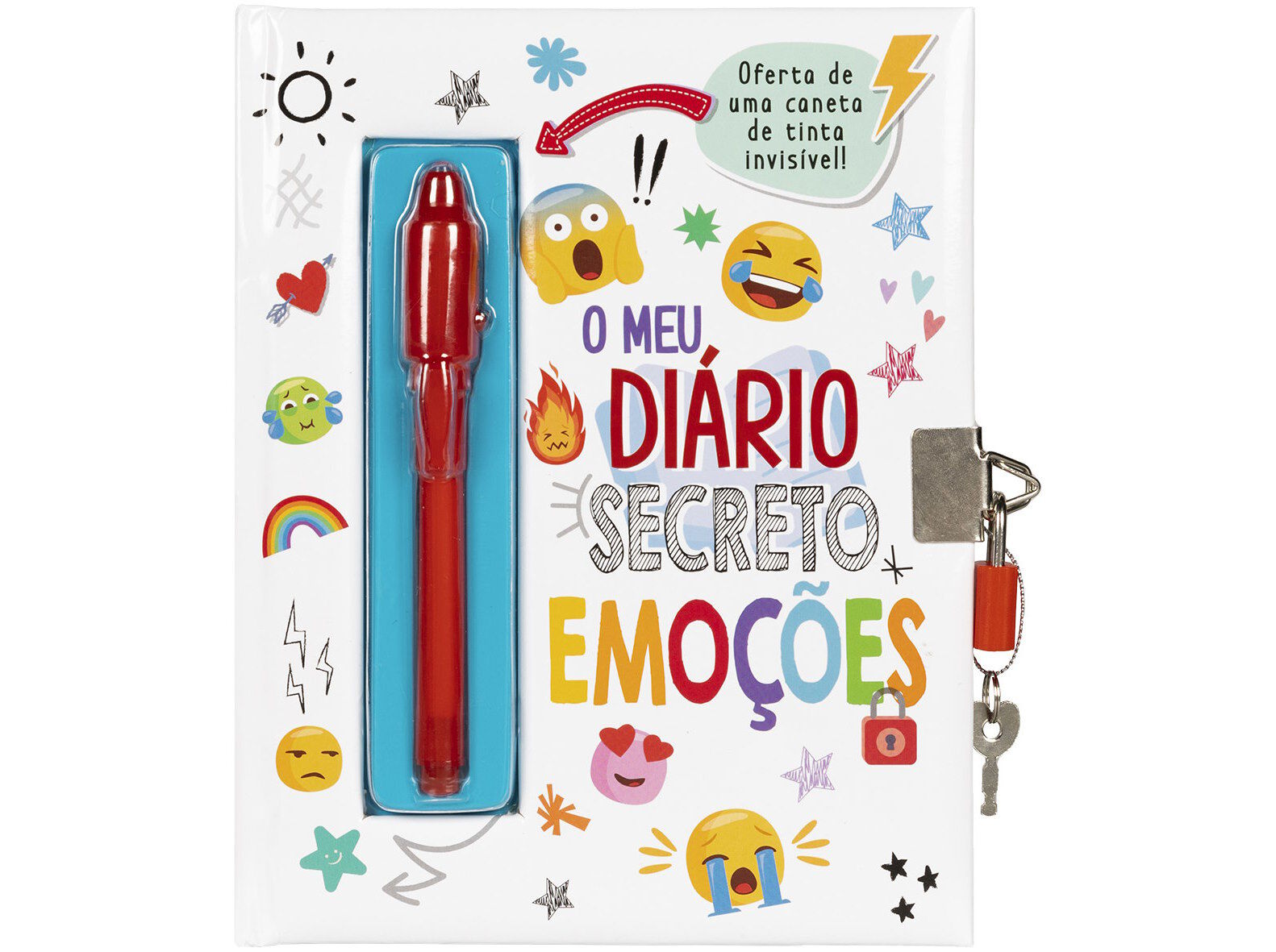 LIVRO O MEU DI&Aacute;RIO SECRETO - EMO&Ccedil;&Otilde;ES image number 0