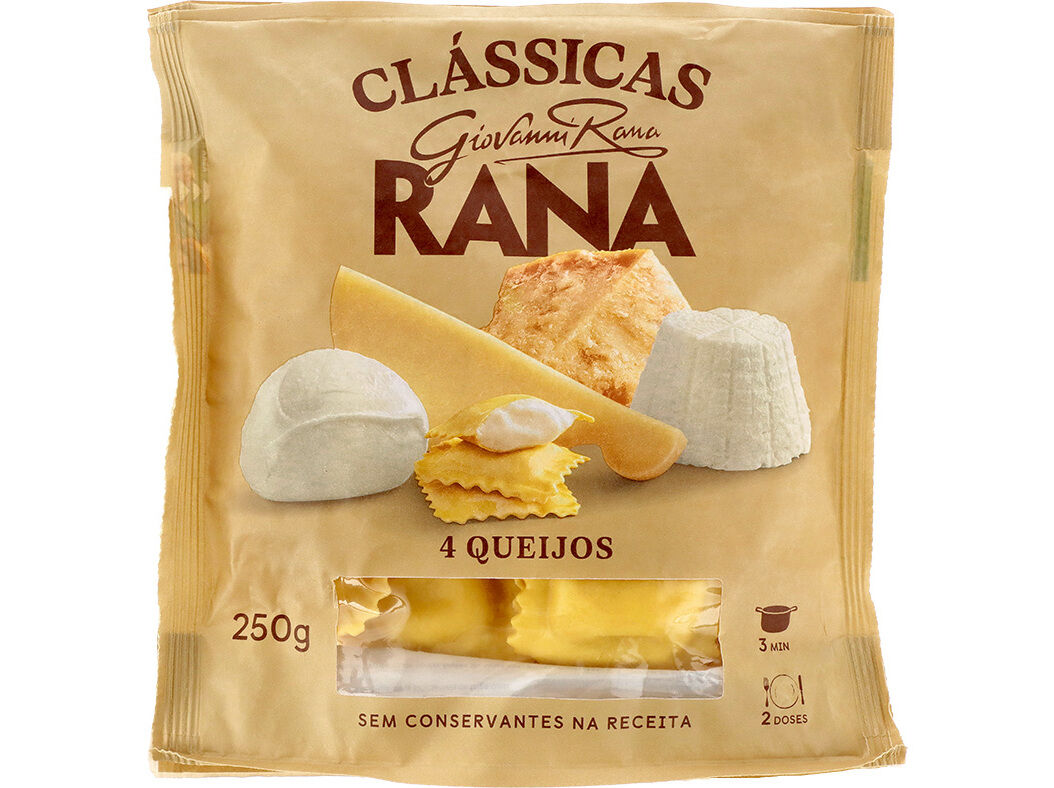TORTELLINI DE 4 QUEIJOS RANA 250G