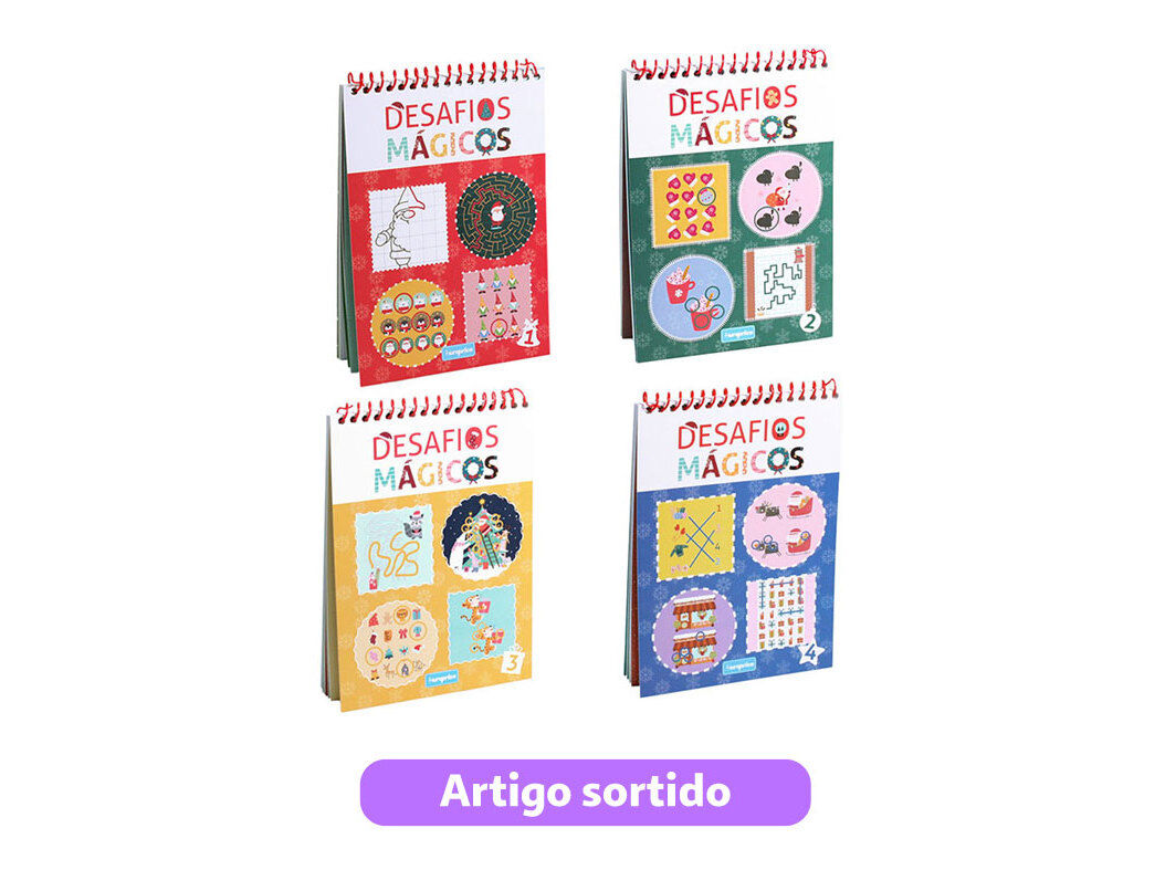 LIVRO DESAFIOS M&Aacute;GICOS EUROPRICE MODELOS SORTIDOS image number 0