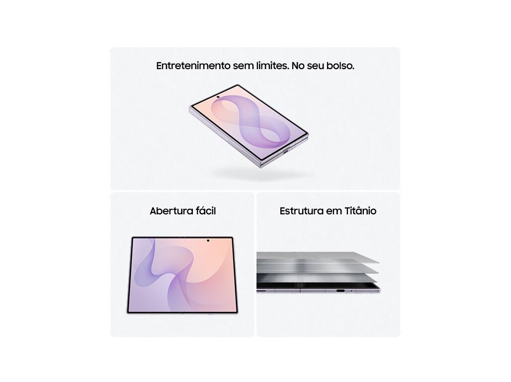 SMARTPHONE SAMSUNG GALAXY Z FOLD8 512GB CINZA image number 3